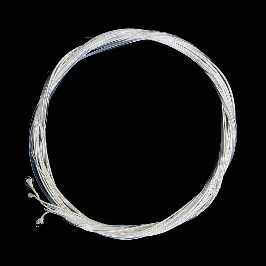 6pcs pcs/Set Guitar Strings Nylon Silver Plating Set Super Light for Acoustic Guitar Music Instruments Parts Accessories
6pcs pcs/Set Guitar Strings Nylon Silver Plating Set Super Light for Acoustic Guitar Music Instruments Parts Accessories