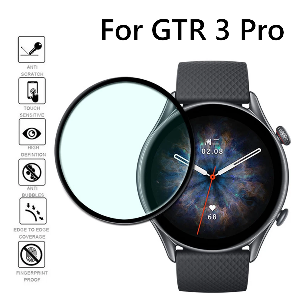 2pcs 3D Full Edge Soft Protective Film for Amazfit GTR 3/GTS 3/GTR 3 Pro Watch Screen Protector Accessories Anti-Scratch Film
2pcs 3D Full Edge Soft Protective Film for Amazfit GTR 3/GTS 3/GTR 3 Pro Watch Screen Protector Accessories Anti-Scratch Film