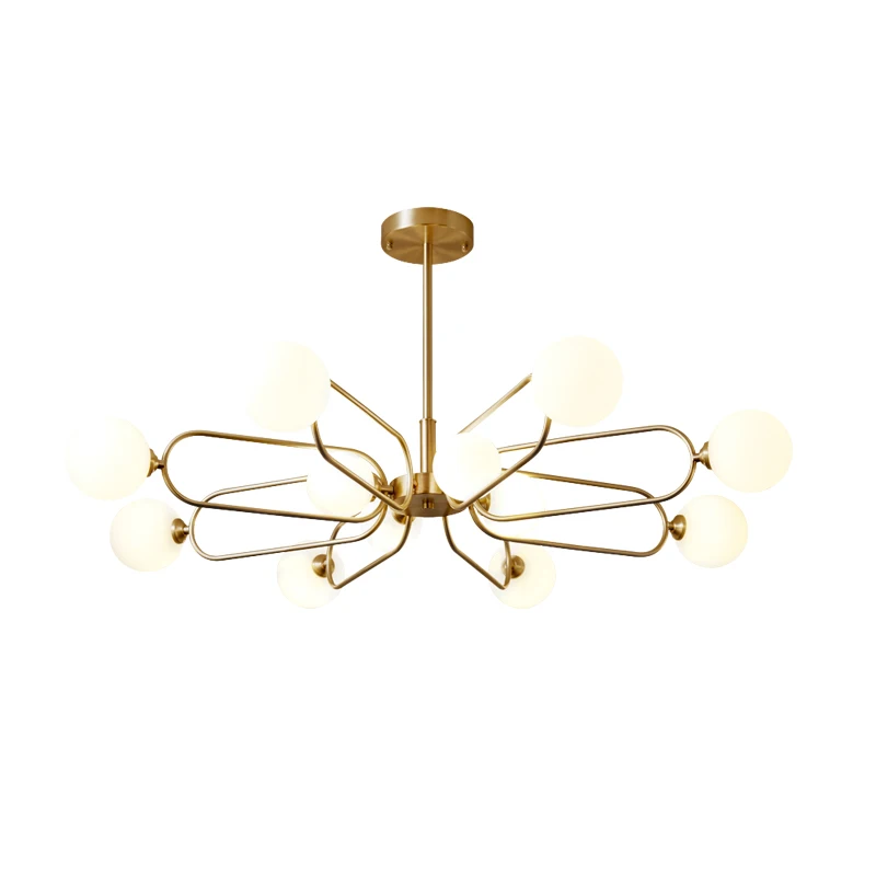Postmodern Chandelier For Living Room Pendant Lamp Gold Full Copper Glass Simplicity Hanging Dining Adjustable Light Deton
Postmodern Chandelier For Living Room Pendant Lamp Gold Full Copper Glass Simplicity Hanging Dining Adjustable Light Deton
