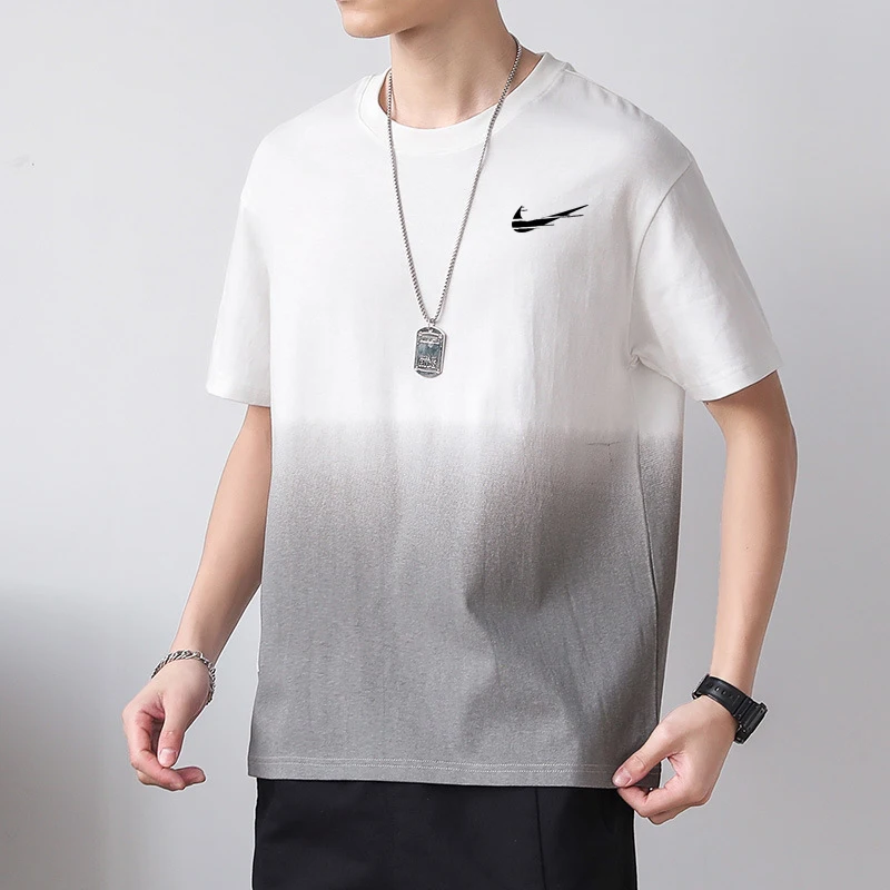 2021New short-sleeved T-shirt Men's INIKE loose round neck five-point sleeve top Korean youth printing bottoming shirt T-shirt
2021New short-sleeved T-shirt Men's INIKE loose round neck five-point sleeve top Korean youth printing bottoming shirt T-shirt