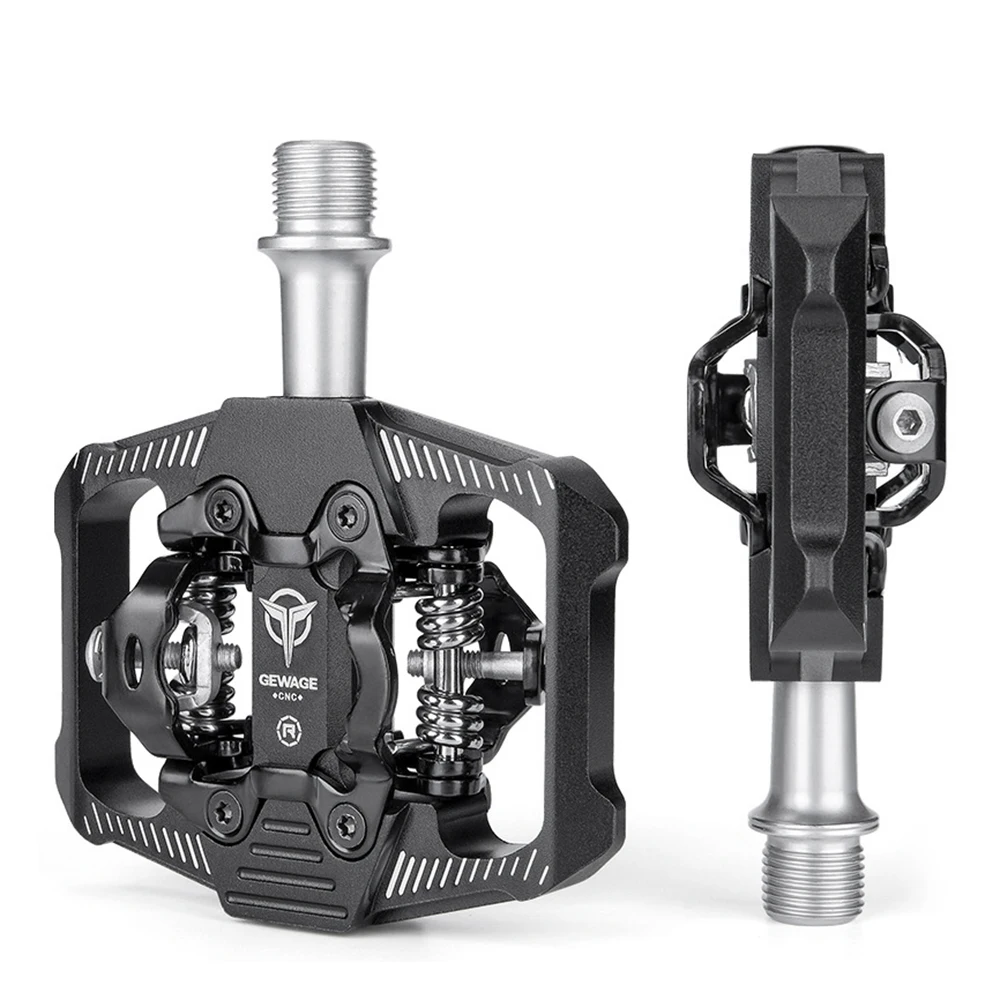 Double-sided Clip Pedals MTB Pedals Cycling Pedals with Cleats Replacement For SPD Mountain Bicycle Pedal System Bike Pedals
Double-sided Clip Pedals MTB Pedals Cycling Pedals with Cleats Replacement For SPD Mountain Bicycle Pedal System Bike Pedals