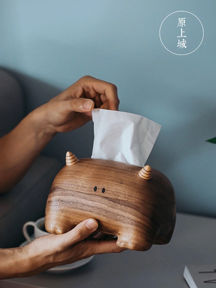Big Horn Monster Tissue Box Solid Wood Simplicity Nordic Home Living Room Wooden Tissue Box Decoration
Big Horn Monster Tissue Box Solid Wood Simplicity Nordic Home Living Room Wooden Tissue Box Decoration