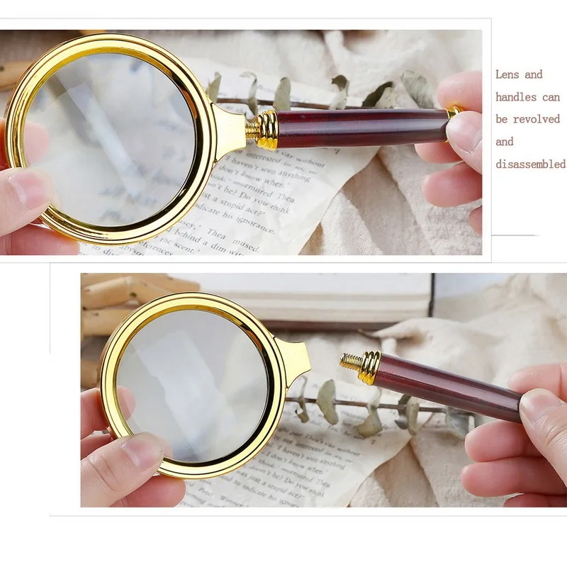 10x Handheld Magnifier Portable Reading Magnifier Jewelry Appraisal Magnifier Antique Magnifying Glass Diameter 80/90mm 
10x Handheld Magnifier Portable Reading Magnifier Jewelry Appraisal Magnifier Antique Magnifying Glass Diameter 80/90mm