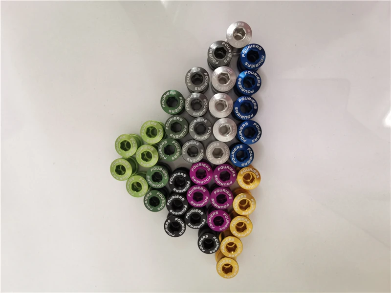 Set of 5pcs Fouriers CNC Aluminum Alloy Bicycle Chain-rings Bolt Screws 5mm 7mm For MTB Road Bike Parts
Set of 5pcs Fouriers CNC Aluminum Alloy Bicycle Chain-rings Bolt Screws 5mm 7mm For MTB Road Bike Parts