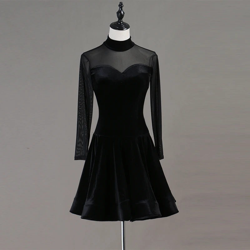 New Style Women Latin Dance Dress Women Perspective Sexy Rumba Cha-cha Ballroom Competition Dancing Dress Costume Clothing
New Style Women Latin Dance Dress Women Perspective Sexy Rumba Cha-cha Ballroom Competition Dancing Dress Costume Clothing