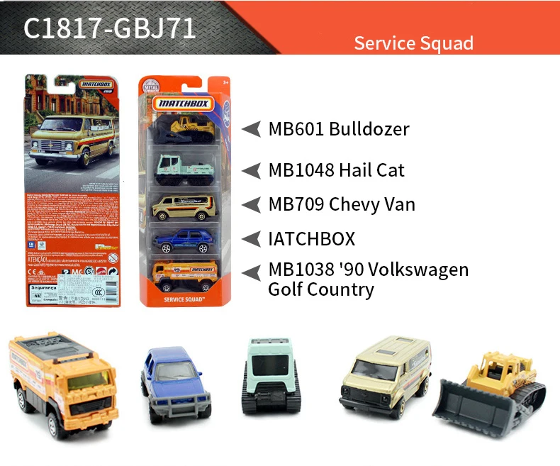 Matchbox Car Toys for Children 5 Pcs Car Alloy Model Car 1:64 Kids Toys for Boys Hot Toys Ambulance Police Engineering Vehicle
Matchbox Car Toys for Children 5 Pcs Car Alloy Model Car 1:64 Kids Toys for Boys Hot Toys Ambulance Police Engineering Vehicle