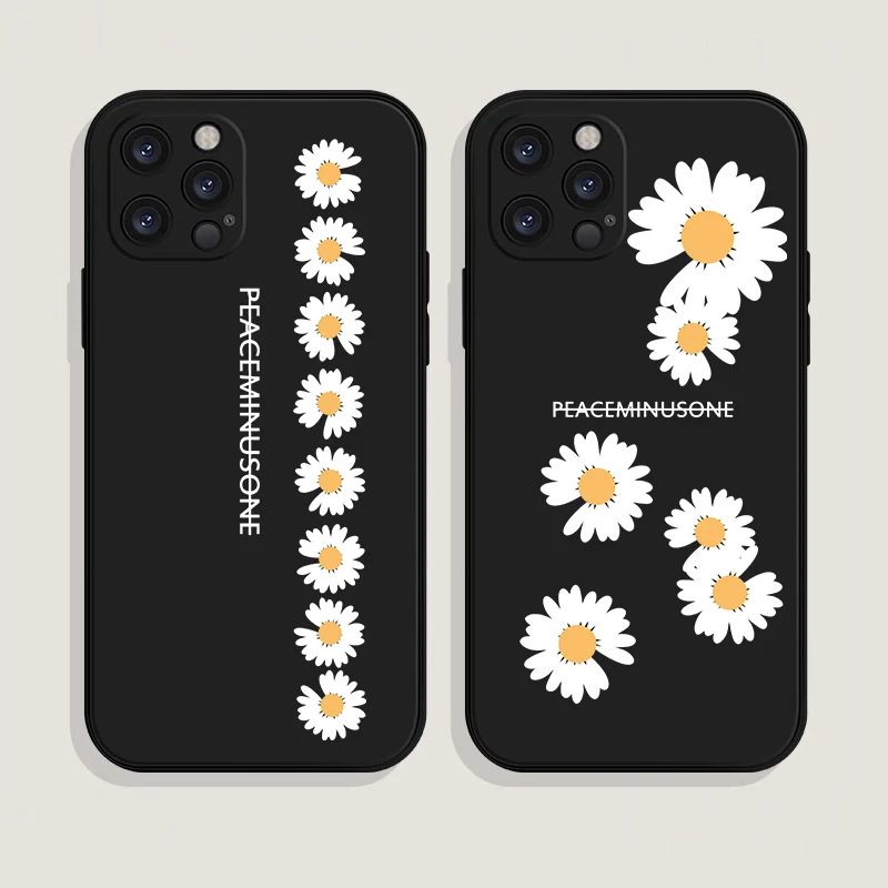 Cartoon Flower Daisy brand Phone Case For iPhone 12 Mini 11 Pro Max X XR XS Max 7 8 7Plus Clear Shockproof Soft Silicone Cover
Cartoon Flower Daisy brand Phone Case For iPhone 12 Mini 11 Pro Max X XR XS Max 7 8 7Plus Clear Shockproof Soft Silicone Cover