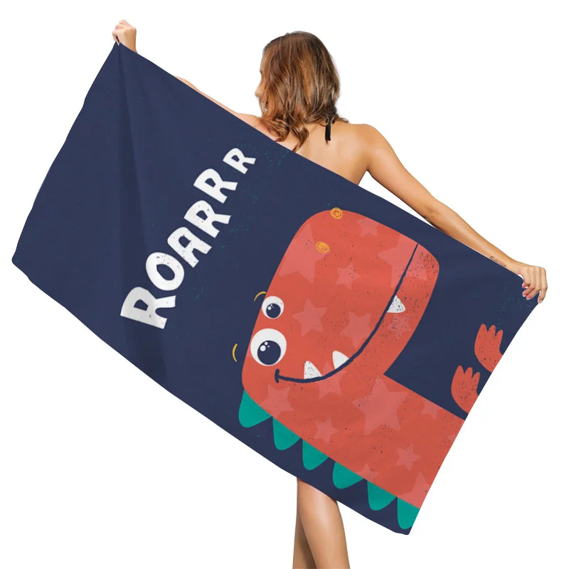 Beach Towels Super Soft Absorbent Novel Picnic Mat Portable Suitable For Creative 3D Cartoon Red Green Dinosaur Print Tapestry
Beach Towels Super Soft Absorbent Novel Picnic Mat Portable Suitable For Creative 3D Cartoon Red Green Dinosaur Print Tapestry