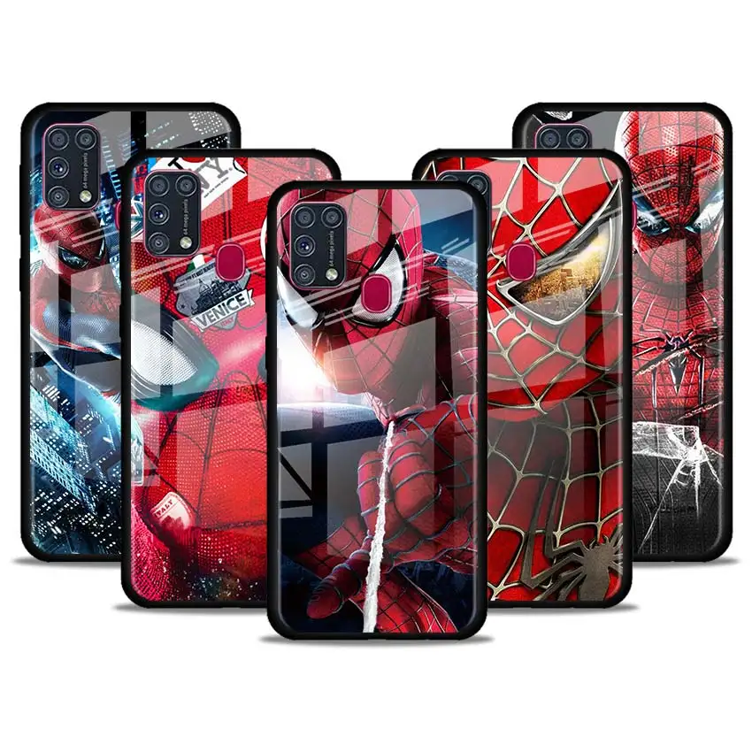 Spiderman Marvel for Samsung Galaxy S21 Ultra A71 A51 4G 5G A91 A81 A41 A31 A21 A11 A01 Tempered Glass Phone Case
Spiderman Marvel for Samsung Galaxy S21 Ultra A71 A51 4G 5G A91 A81 A41 A31 A21 A11 A01 Tempered Glass Phone Case