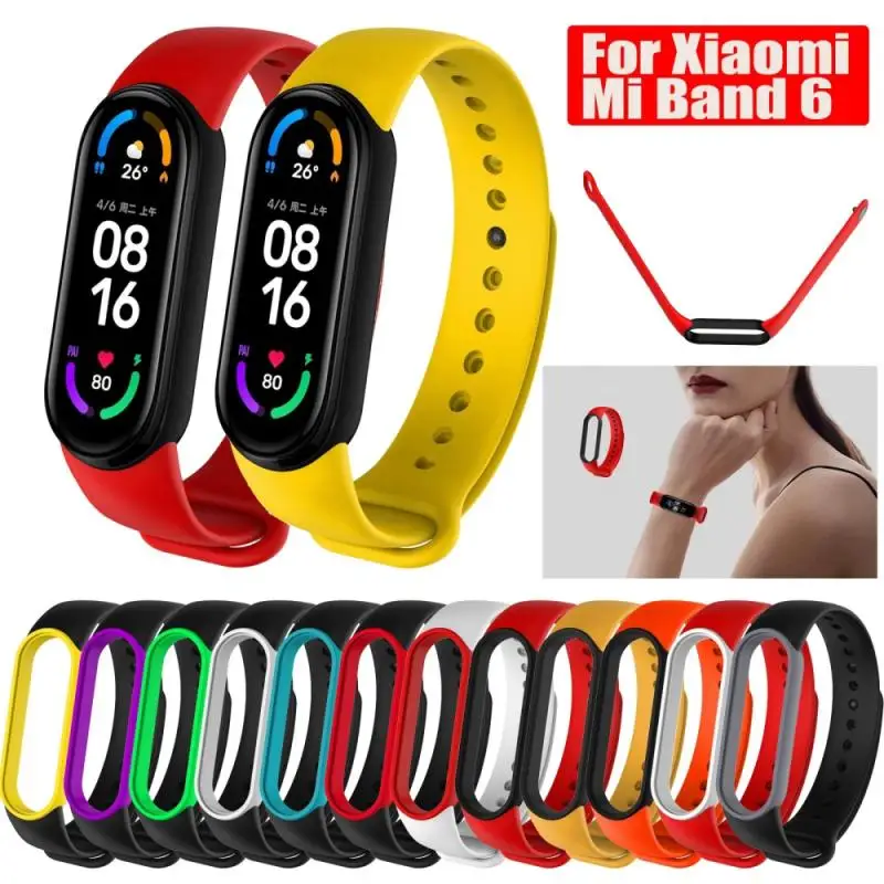 Strap For Xiaomi Mi Band 6 Wristband Bracelet Replacement Strap For Mi Band 6 Wrist Color Strap Replacement Smart Accessorie
Strap For Xiaomi Mi Band 6 Wristband Bracelet Replacement Strap For Mi Band 6 Wrist Color Strap Replacement Smart Accessorie