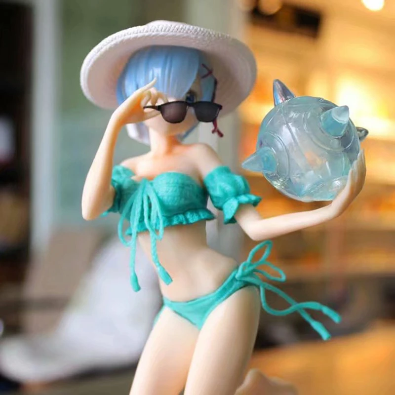25cm Re: Life In A Different World From Zero Rem Figure Swimwear Version Japan Animation Sexy Girl PVC Action Figure Model Toys
25cm Re: Life In A Different World From Zero Rem Figure Swimwear Version Japan Animation Sexy Girl PVC Action Figure Model Toys