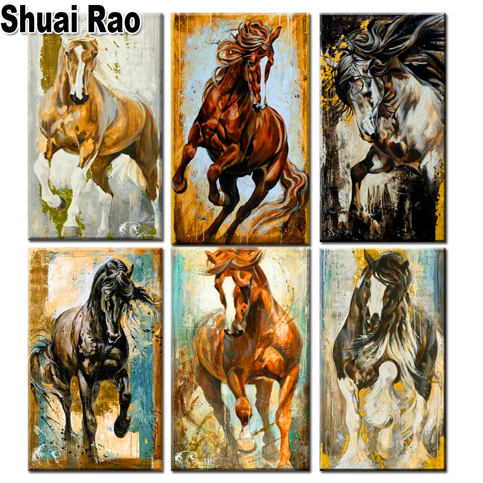 Large Retro Horse 5d diy diamond painting full Square Round drill,diamond embroidery Animals Pattern,mosaic diamond stitch, 
Large Retro Horse 5d diy diamond painting full Square Round drill,diamond embroidery Animals Pattern,mosaic diamond stitch,