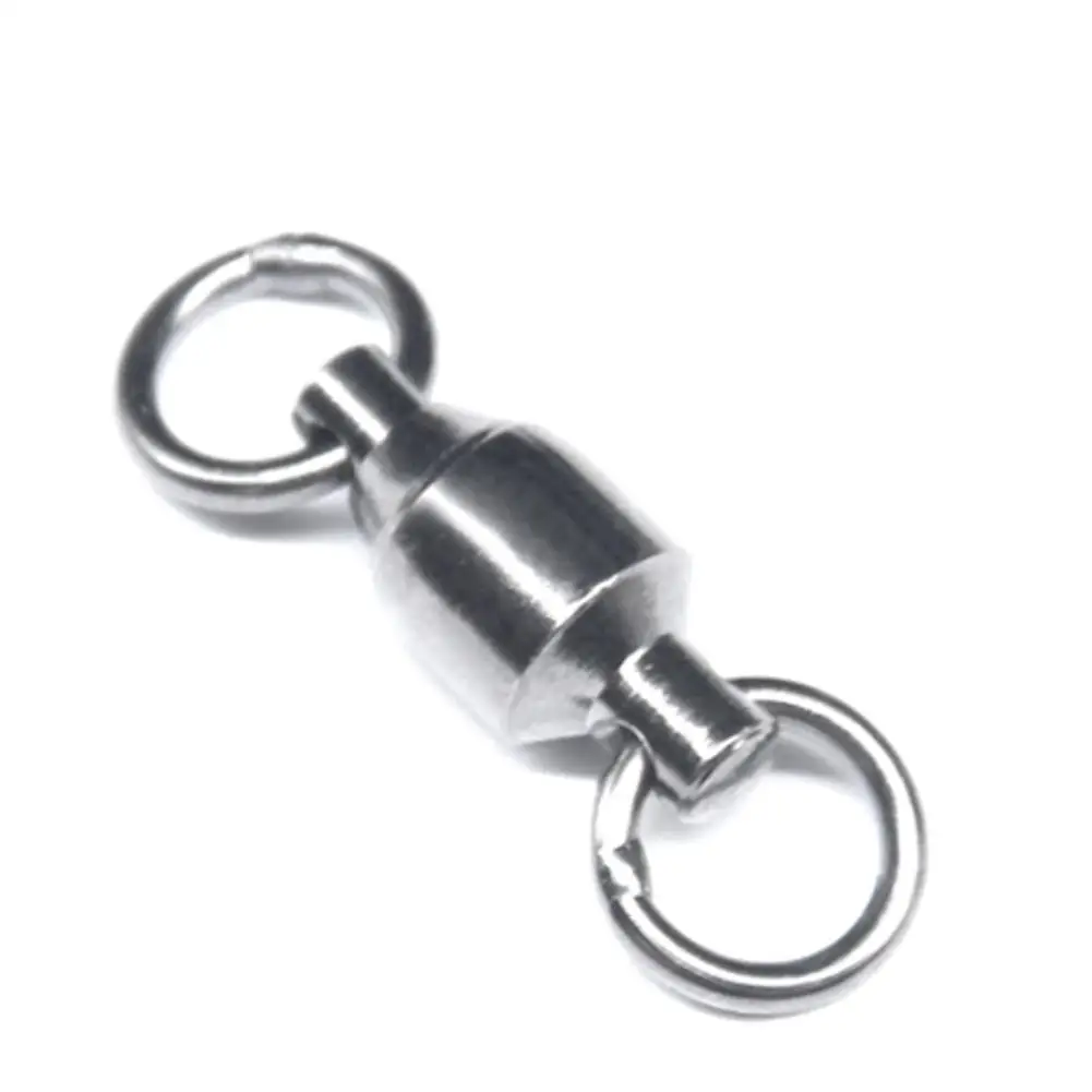 40pcs Stainless Steel Fishing Swivel Snap Connectors Fishing Rolling Swivel Bearing Solid Rings Fishing Accessories
40pcs Stainless Steel Fishing Swivel Snap Connectors Fishing Rolling Swivel Bearing Solid Rings Fishing Accessories