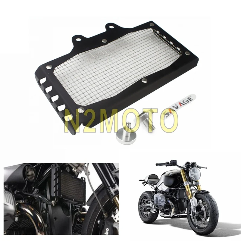 Motorcycle Front Radiator Grille Guard Oil Cooler Grill Cover Protector For BMW R NINET R9T Rnine T 2014-2018
Motorcycle Front Radiator Grille Guard Oil Cooler Grill Cover Protector For BMW R NINET R9T Rnine T 2014-2018