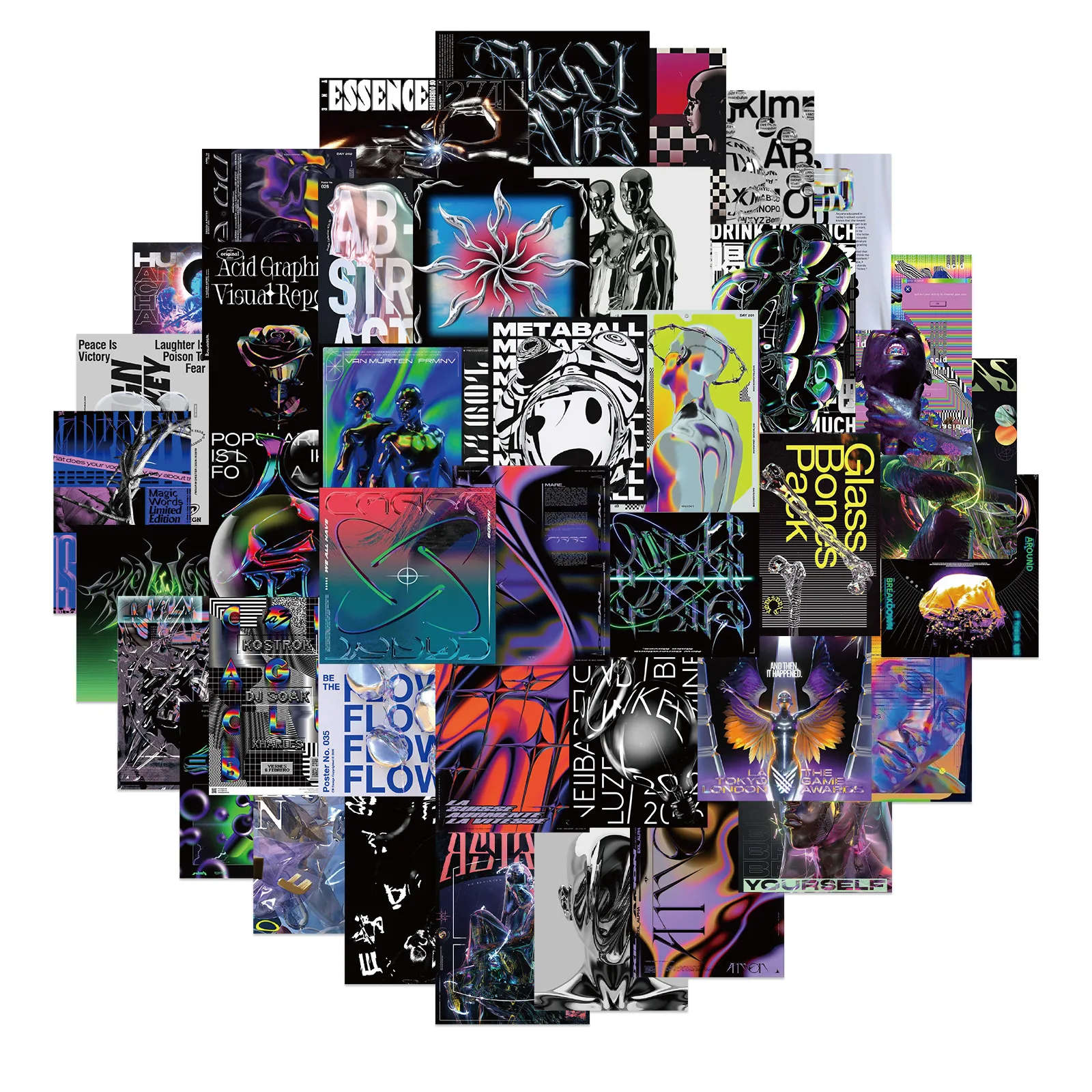 10/30/48Pcs Harajuku Style Graffiti Stickers Laptop Decoration Motorcycle Luggage Waterproof Phone Stickers Aesthetic Kids Toy
10/30/48Pcs Harajuku Style Graffiti Stickers Laptop Decoration Motorcycle Luggage Waterproof Phone Stickers Aesthetic Kids Toy