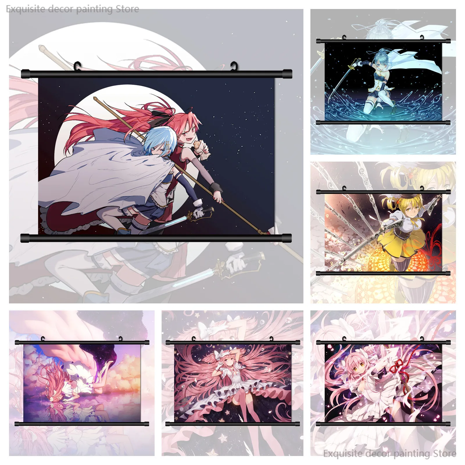 Puella Magi Madoka Magica Mami Kyoko Anime Home Decor Kids Bedroom Wall Decor Wall Art Canvas Painting Print Pictures room Decor
Puella Magi Madoka Magica Mami Kyoko Anime Home Decor Kids Bedroom Wall Decor Wall Art Canvas Painting Print Pictures room Decor