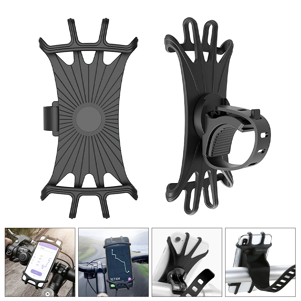Silicone Bicycle Phone Holder Bike Motorcycle Holder Fixing Frame Riding Anti-fall Bracket Bicycle Accessories For iPhone
Silicone Bicycle Phone Holder Bike Motorcycle Holder Fixing Frame Riding Anti-fall Bracket Bicycle Accessories For iPhone