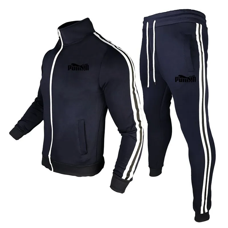Fashion Men Tracksuit 2 Pieces Men's Jacket Casual Jogging Zipper Jackets Sportswear+Pants Sweatshirt Sports Suit Men Clothing
Fashion Men Tracksuit 2 Pieces Men's Jacket Casual Jogging Zipper Jackets Sportswear+Pants Sweatshirt Sports Suit Men Clothing