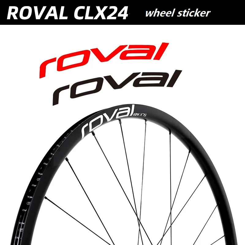 Two Wheel Sticker set for ROVAL CLX 24 CLX24 for Road Bike Cycling Bicycle Decals, 2019
Two Wheel Sticker set for ROVAL CLX 24 CLX24 for Road Bike Cycling Bicycle Decals, 2019