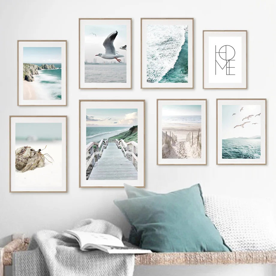 Beach Bridge Waves Sky Bird Palm Leaf Sea Wall Art Canvas Painting Nordic Posters And Prints Wall Pictures For Living Room Decor
Beach Bridge Waves Sky Bird Palm Leaf Sea Wall Art Canvas Painting Nordic Posters And Prints Wall Pictures For Living Room Decor