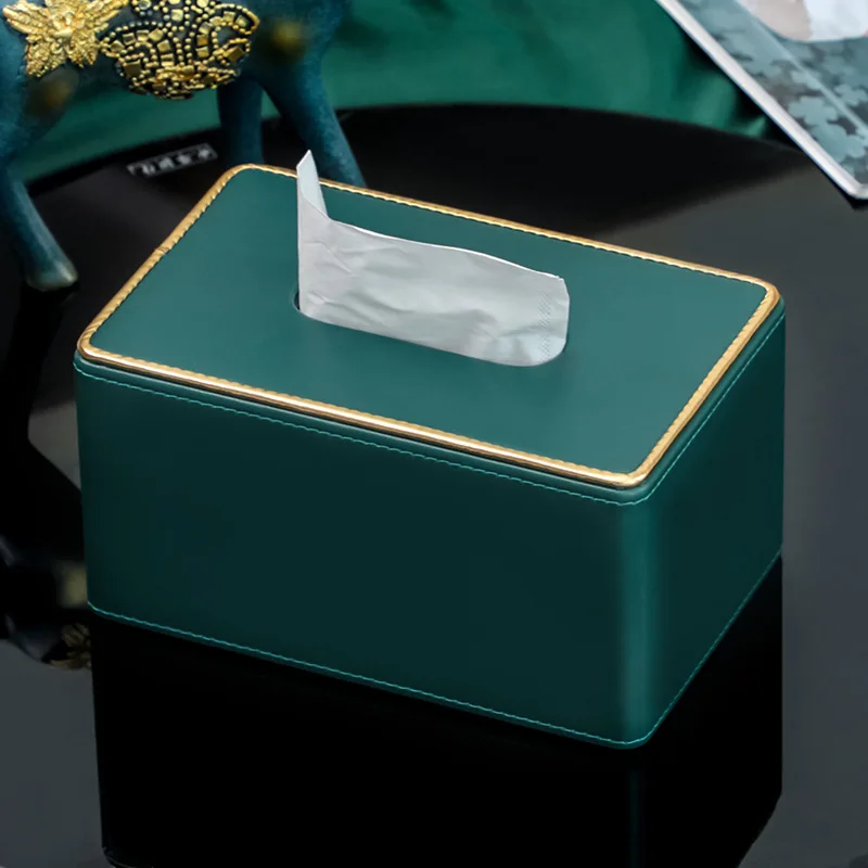 Leather Tissue Box Home Living Room Decoration Bedroom Kitchen Desktop Nordic Large Coffee Table Remote Control Storage Box
Leather Tissue Box Home Living Room Decoration Bedroom Kitchen Desktop Nordic Large Coffee Table Remote Control Storage Box