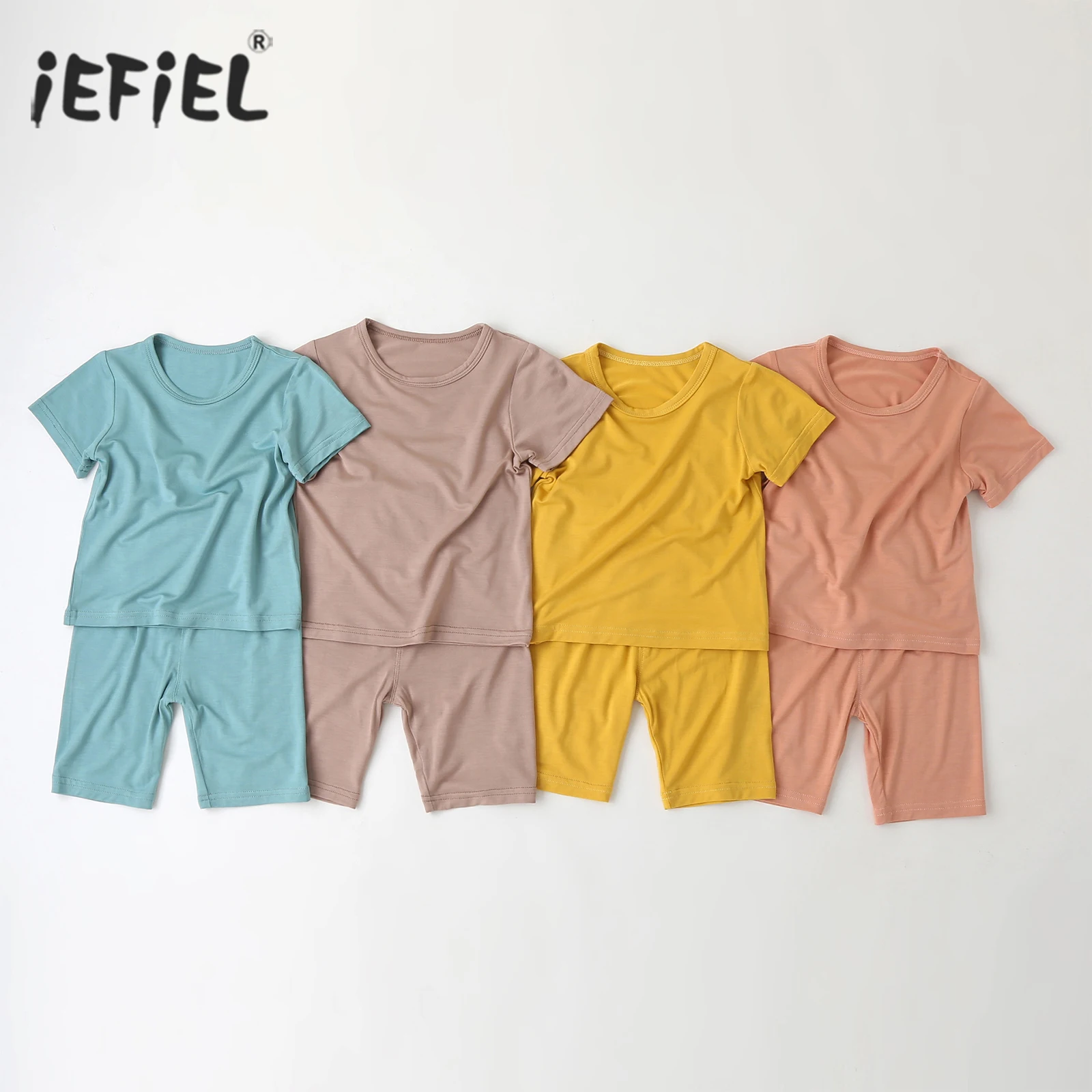 Summer Boys Girls Kids Pajamas Set Short Sleeves Children's Clothing Sleepwear For Toddler Kids Cotton Modal Pyjamas Set Clothes
Summer Boys Girls Kids Pajamas Set Short Sleeves Children's Clothing Sleepwear For Toddler Kids Cotton Modal Pyjamas Set Clothes