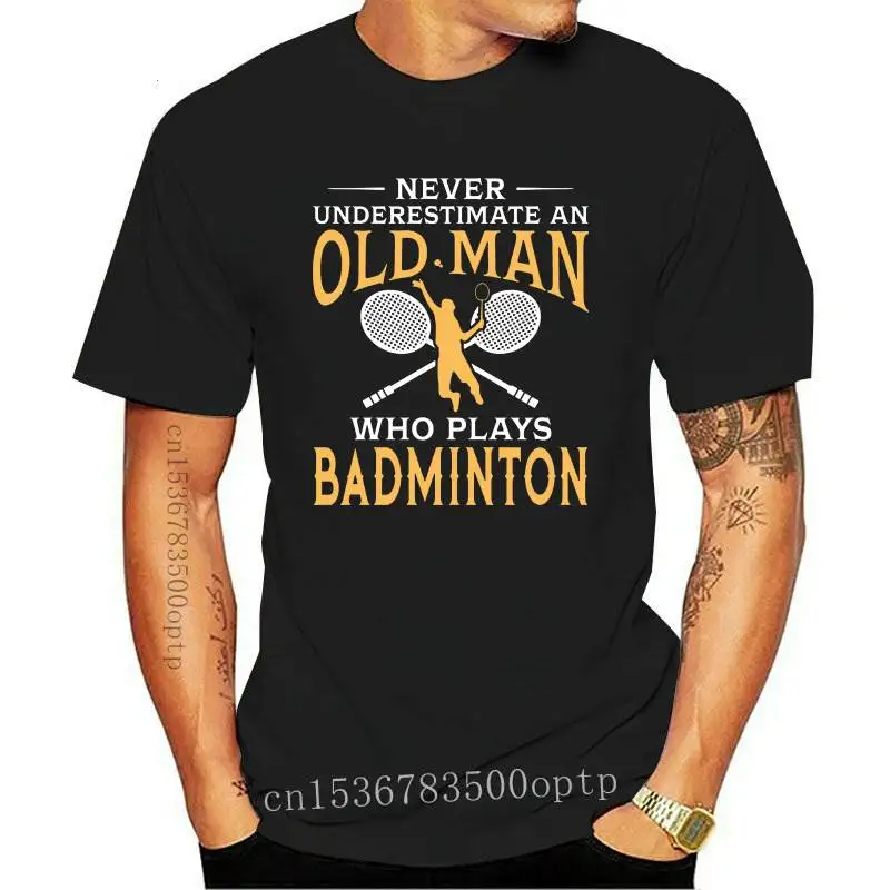New Never Underestimate An Old Man Who Plays Badminton Men T Shirt Pop Party Oversize Cotton Short Sleeve Custom Men's Clothes
New Never Underestimate An Old Man Who Plays Badminton Men T Shirt Pop Party Oversize Cotton Short Sleeve Custom Men's Clothes