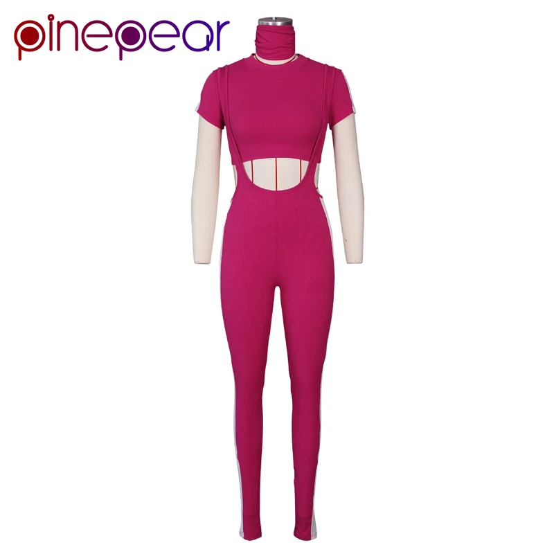 PinePear Sport Women with Mask Three Piece Set Crop Top Strap Pants Jogger Suit Tracksuit Matching Sets Outfits Drop Shipping
PinePear Sport Women with Mask Three Piece Set Crop Top Strap Pants Jogger Suit Tracksuit Matching Sets Outfits Drop Shipping