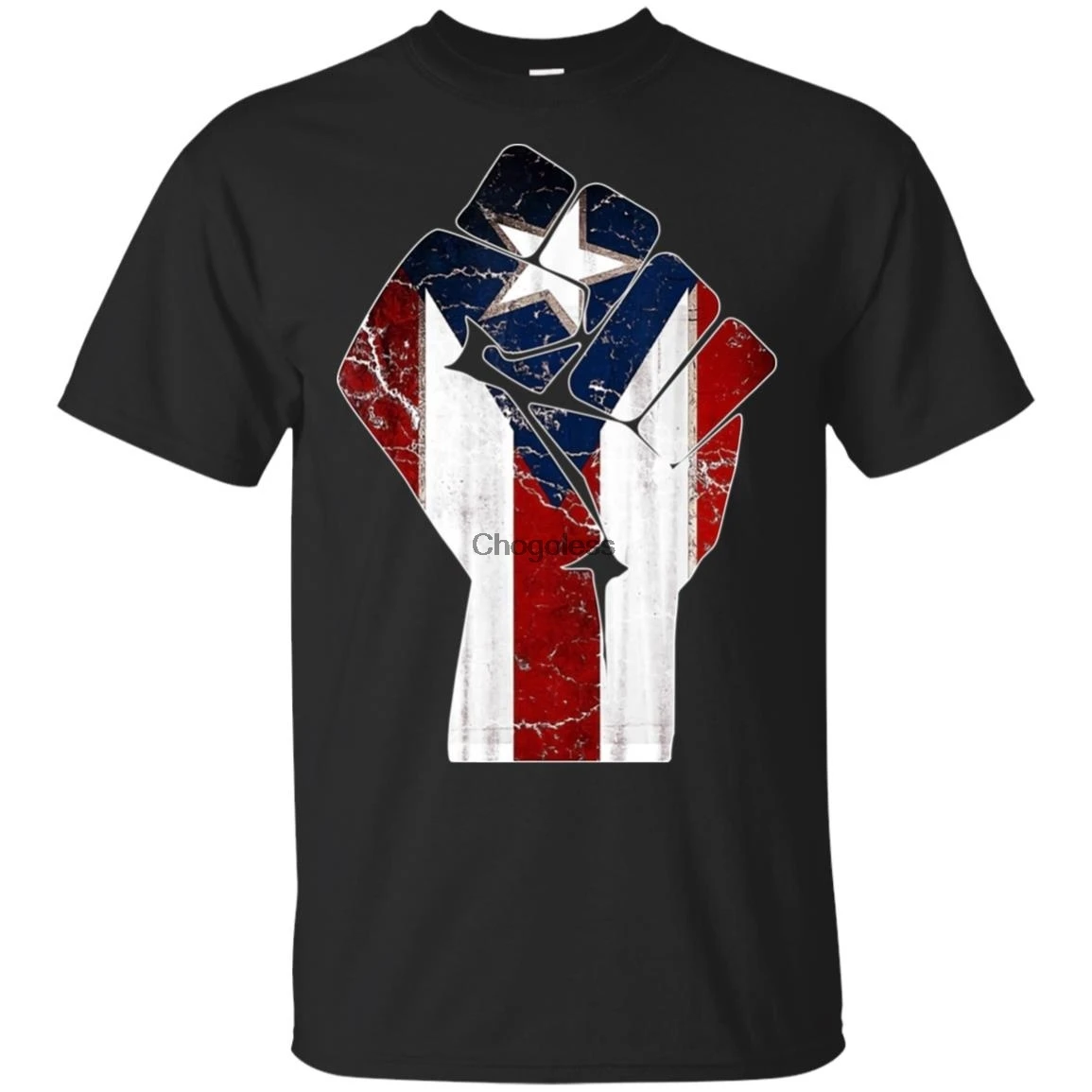 Camiseta con bandera de Puerto Rico, camisa resistente