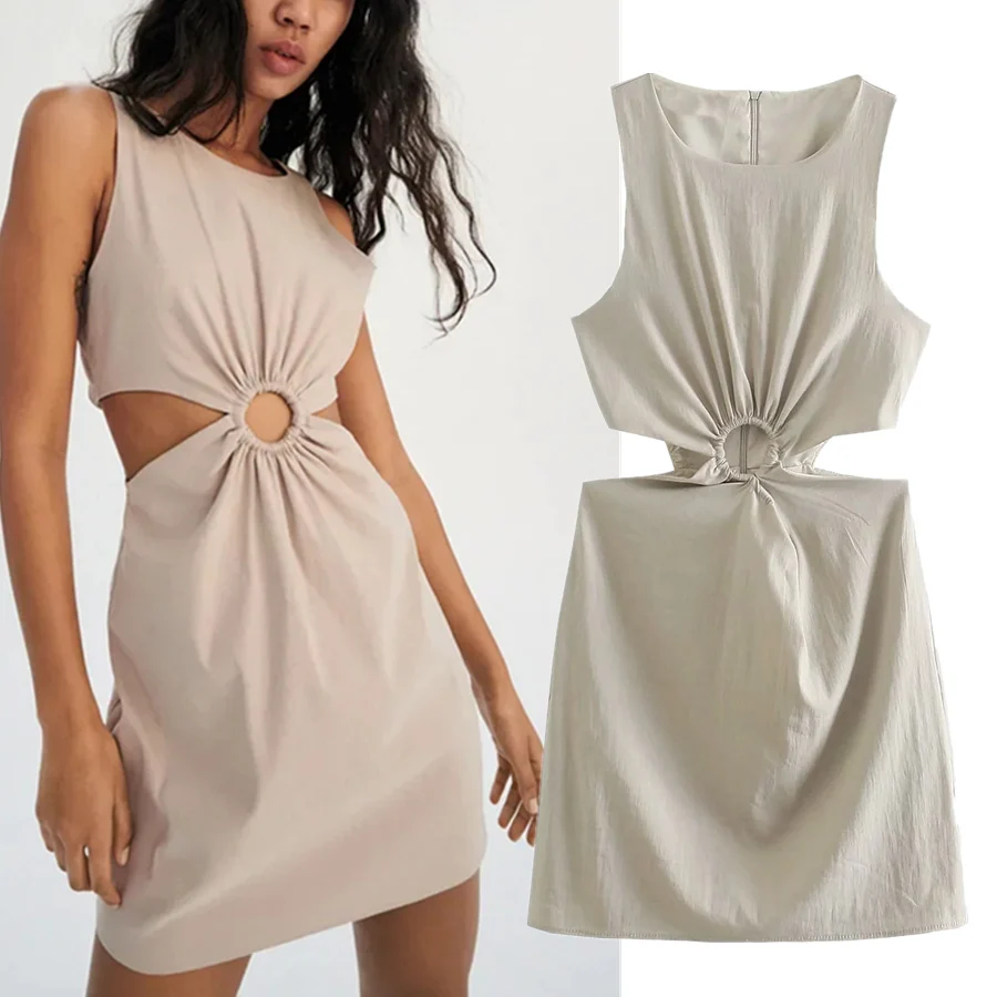 Dave&Di 2021 Summer England Style Ins Fashion Blogger Linen O-neck Hollow Out Sexy Party Mini Dress Women Vestidos
Dave&Di 2021 Summer England Style Ins Fashion Blogger Linen O-neck Hollow Out Sexy Party Mini Dress Women Vestidos