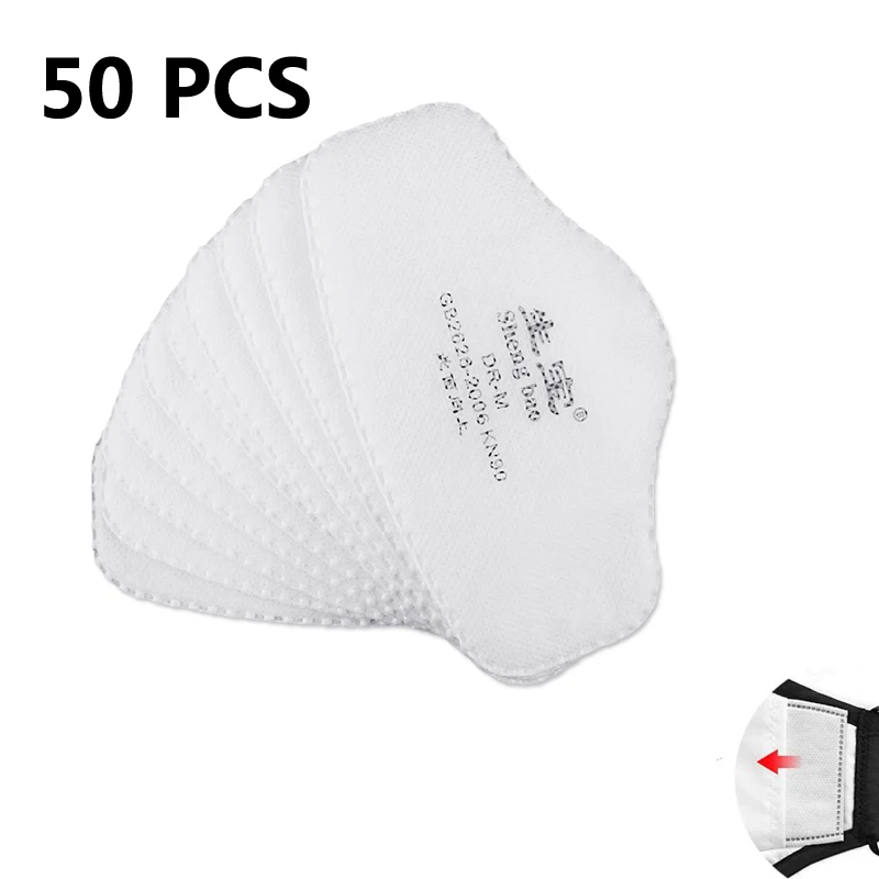 50PCS Face Mask Filter Mouth Mask Filter Cotton 5 Layer Paint Filters Respirator Dustproof PM2.5 Gas Mask Filters
50PCS Face Mask Filter Mouth Mask Filter Cotton 5 Layer Paint Filters Respirator Dustproof PM2.5 Gas Mask Filters