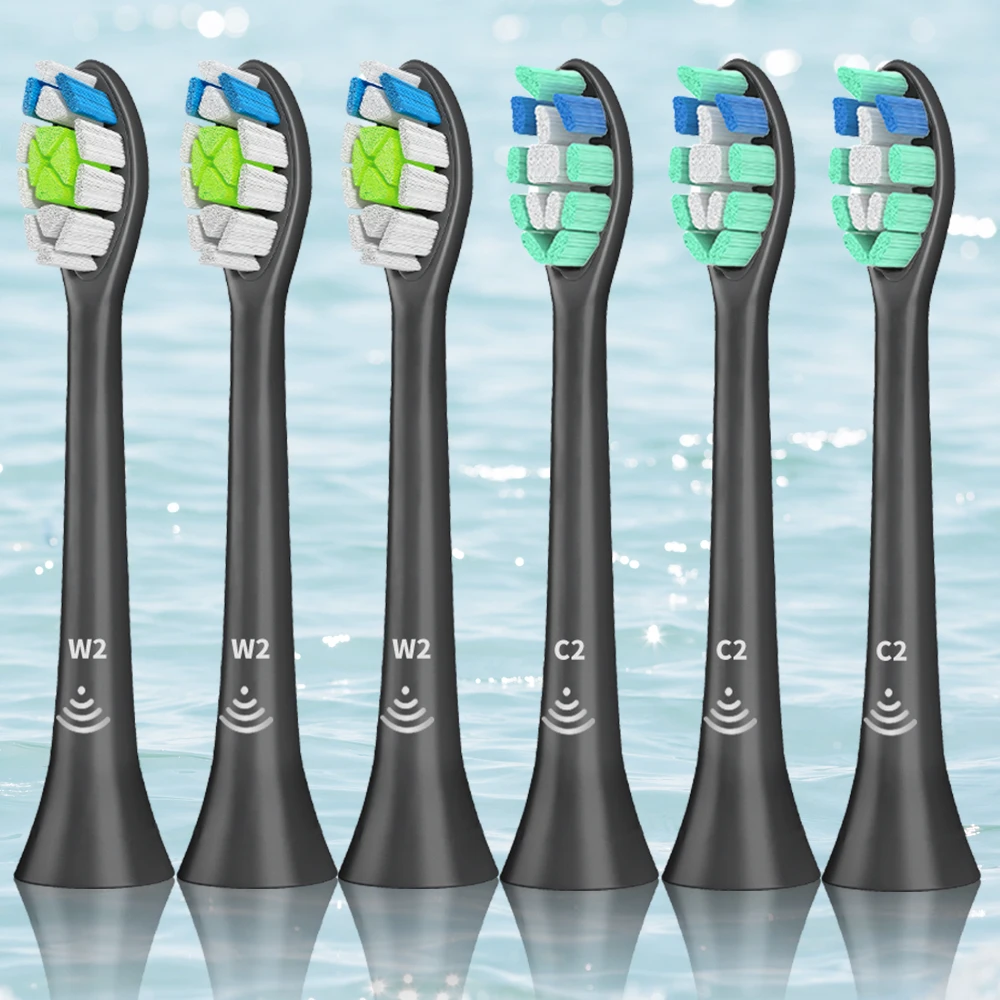 

Насадка для зубной щетки Philips Sonicare, насадка для зубной щетки HX6064 HX6250 HX6530 HX6730 HX6930 2 Series для контроля зубного налета 3 Series