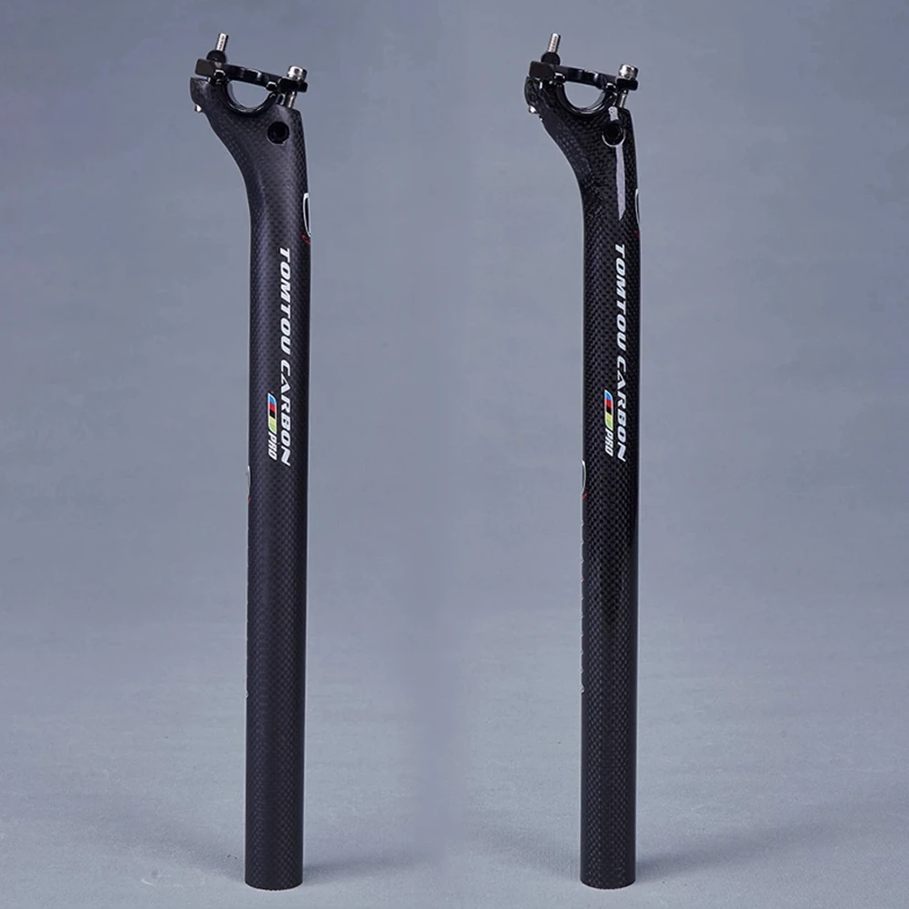 TOMTOU Bicycle Seat Post Bike Seatpost Carbon Fiber Seat Tube 27.2/30.8/31.6X350/400mm Offset 20mm 3K Matte / Glossy
TOMTOU Bicycle Seat Post Bike Seatpost Carbon Fiber Seat Tube 27.2/30.8/31.6X350/400mm Offset 20mm 3K Matte / Glossy