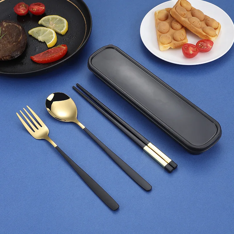3/4pcs Spoon Fork Chopsticks Set with Storage Box Stainless Steel Coffee Snacks Fruit Dessert Fork Spoon Kitchen Teaspoon Set
3/4pcs Spoon Fork Chopsticks Set with Storage Box Stainless Steel Coffee Snacks Fruit Dessert Fork Spoon Kitchen Teaspoon Set