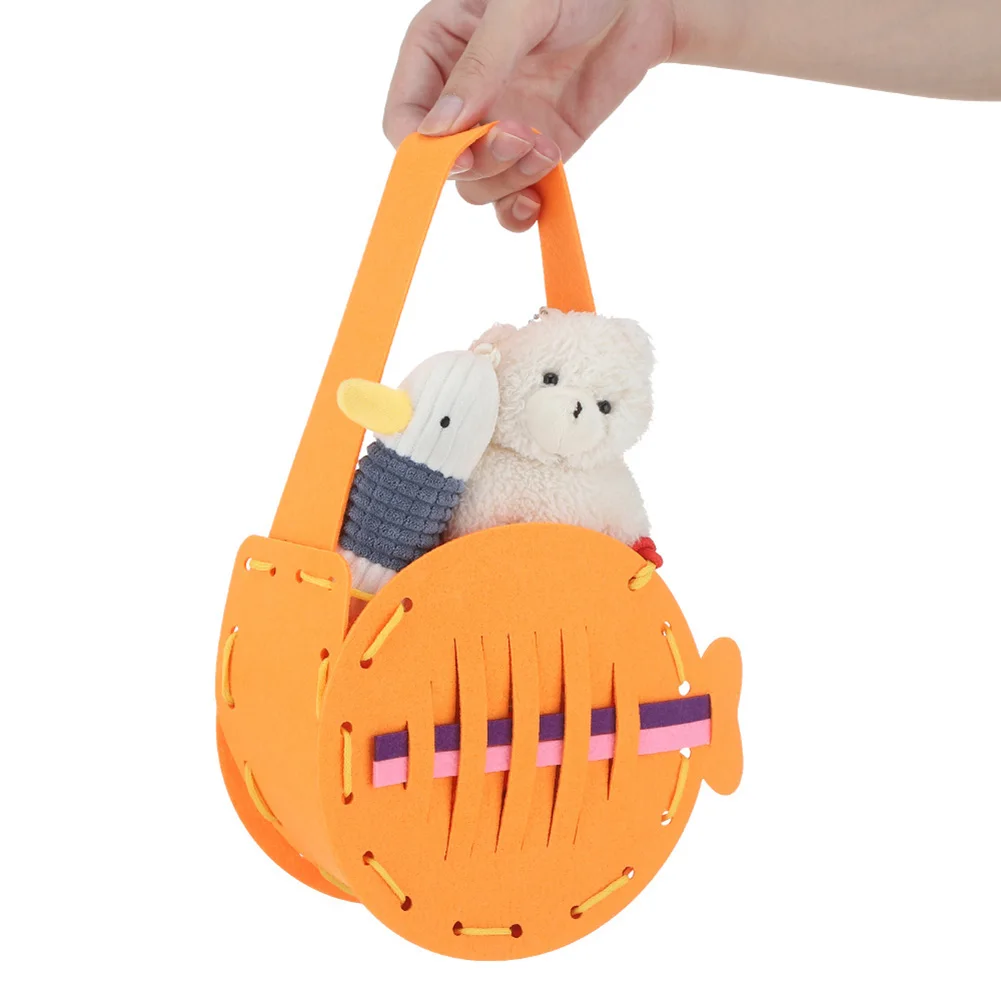 Handmade Wool Felting Handbag Kit DIY Environmental Material Development Learning Educational Toy Friends Gift
Handmade Wool Felting Handbag Kit DIY Environmental Material Development Learning Educational Toy Friends Gift