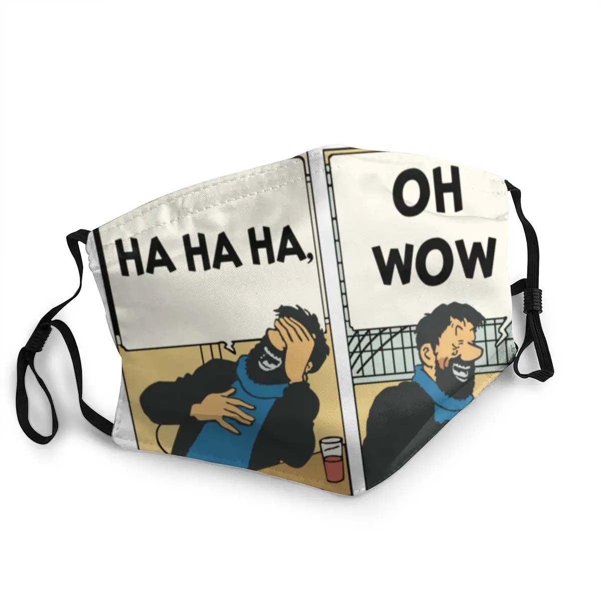 Adventures Of Tintin Captain Haddock Non Disposable Face Mask Anti Wind Dust Proof Earloop Protection Cover Respirator
Adventures Of Tintin Captain Haddock Non Disposable Face Mask Anti Wind Dust Proof Earloop Protection Cover Respirator
