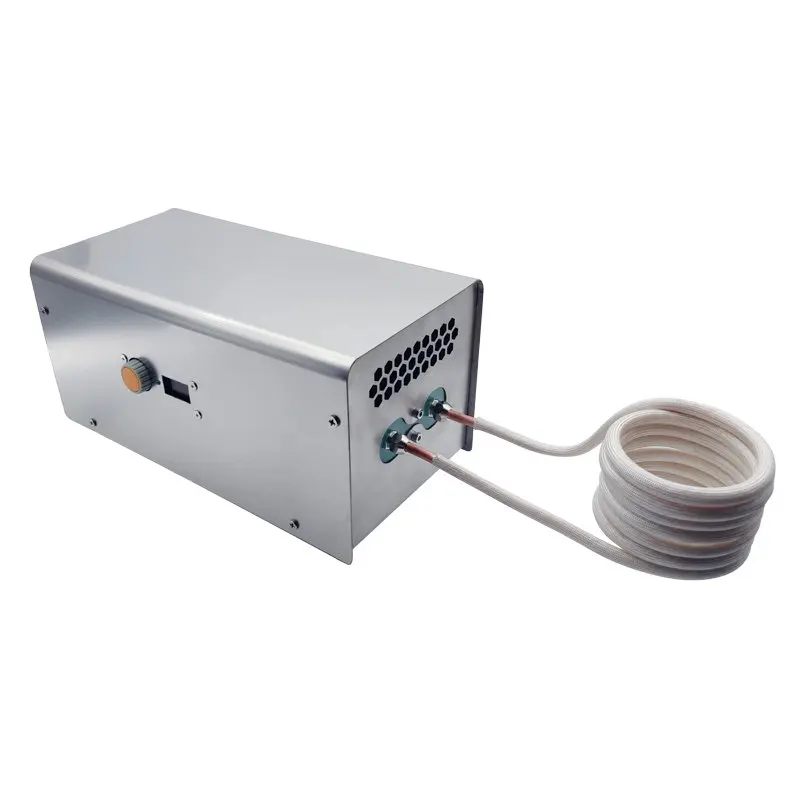 2.2kW Medium and High Frequency Induction Heating Machine Melting Gold and Silver Furnace Iron Quenching Annealing Bonfire ZVS
2.2kW Medium and High Frequency Induction Heating Machine Melting Gold and Silver Furnace Iron Quenching Annealing Bonfire ZVS