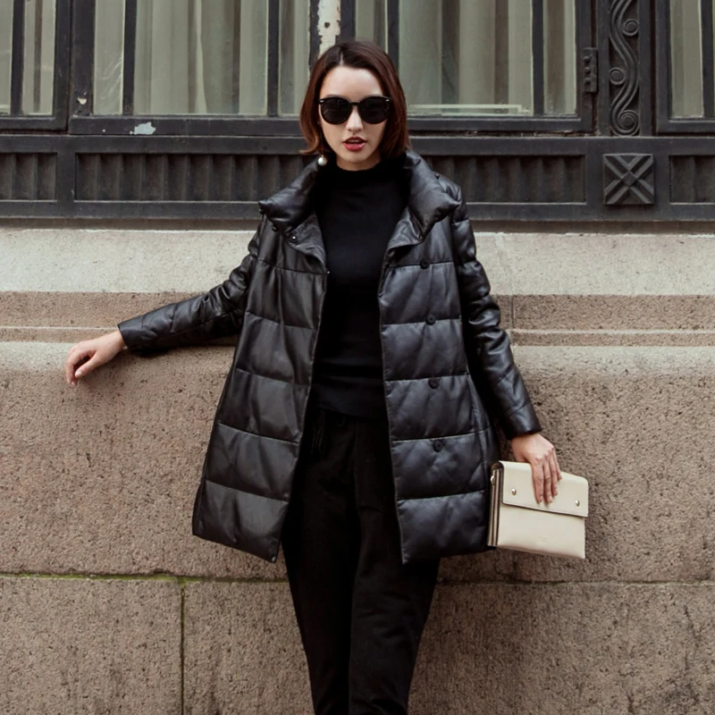 100% Real Sheepskin Coat Female Genuine Leather Down 2020 Winter Jacket Women Korean Long Coats Chaqueta Mujer My
100% Real Sheepskin Coat Female Genuine Leather Down 2020 Winter Jacket Women Korean Long Coats Chaqueta Mujer My
