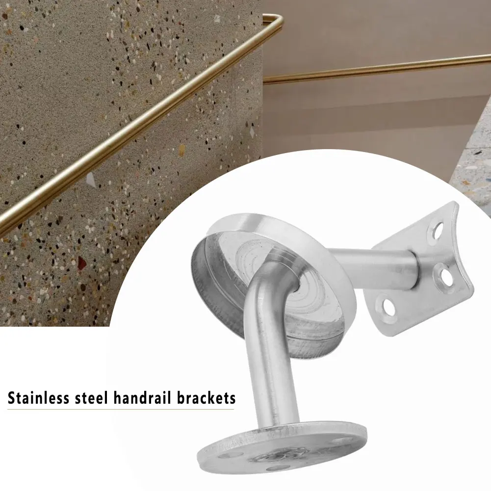 Wall Brackets Brushed Stainless Steel Handrail Stair Wall Mounted Brackets Support Hand Rail Stair Railing Guardrail Home Tools
Wall Brackets Brushed Stainless Steel Handrail Stair Wall Mounted Brackets Support Hand Rail Stair Railing Guardrail Home Tools