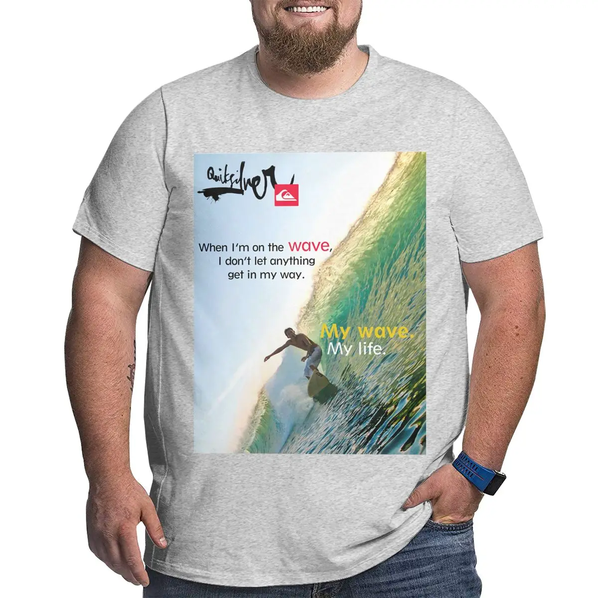 Quiksilver When I'm On The Get Inmy Way Men T Shirts Plus Size Oversized Cotton T-shirts for Big Man Summer Short Sleeves Tops
Quiksilver When I'm On The Get Inmy Way Men T Shirts Plus Size Oversized Cotton T-shirts for Big Man Summer Short Sleeves Tops