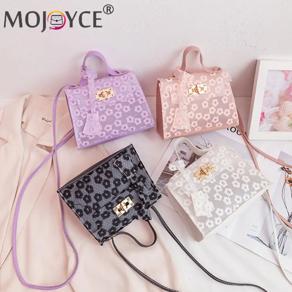 Fashion Women Messenger Bag Lace Flower Transparent Casual PU Leather Cute Purse Ladies Shoulder Handbags for Daily
Fashion Women Messenger Bag Lace Flower Transparent Casual PU Leather Cute Purse Ladies Shoulder Handbags for Daily