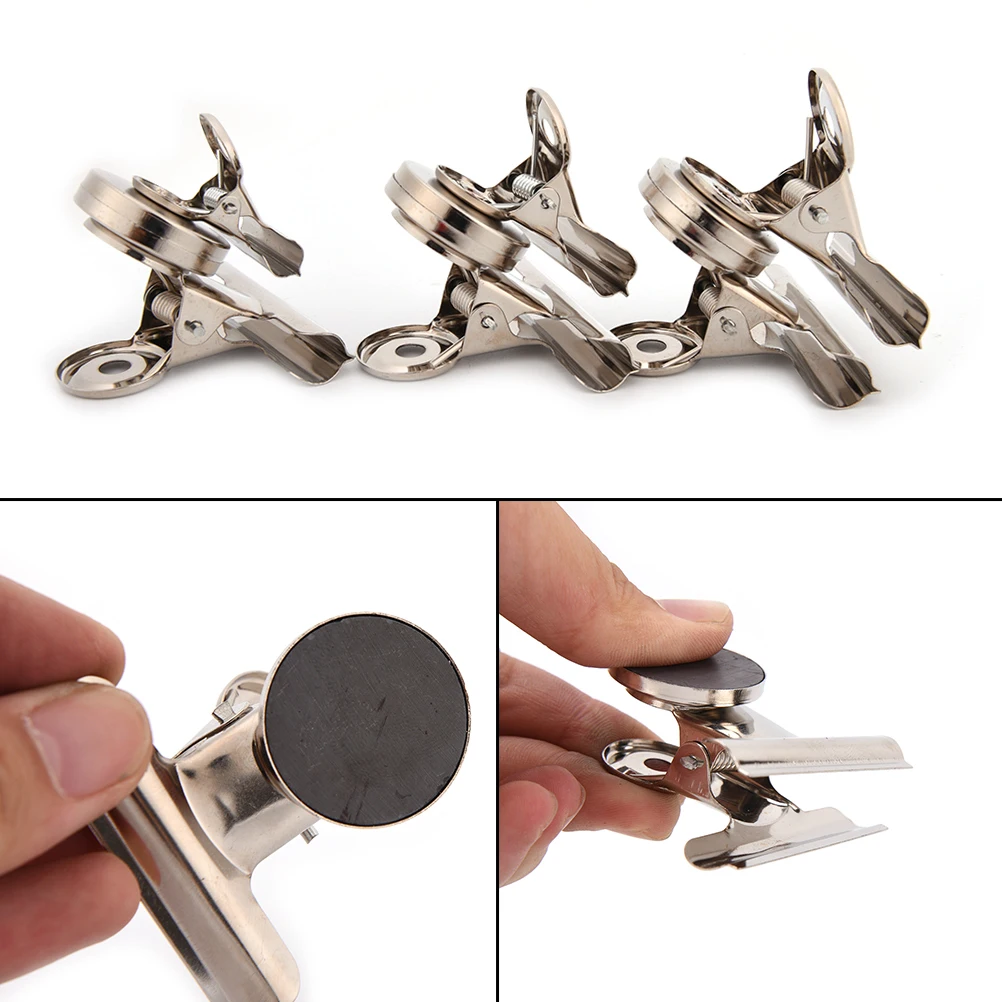 S/M/L 4pcs/lot Magnetic Clips Fridge For Home Refrigerator Magnets Wall Recipes Memo Note Message Holder Clamp Magnetic Clip
S/M/L 4pcs/lot Magnetic Clips Fridge For Home Refrigerator Magnets Wall Recipes Memo Note Message Holder Clamp Magnetic Clip