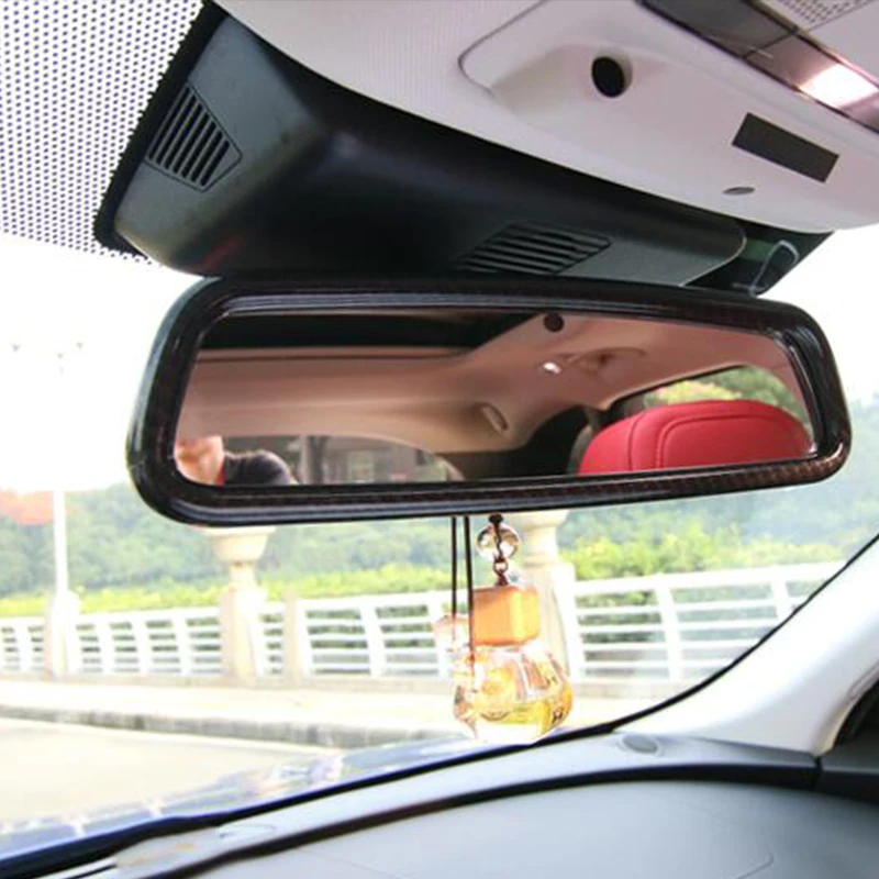 ABS Carbon Fibre For Jaguar XF XE XFL F-PACE 2016 2017 2018 Car Front Interior View Mirror Cover Trim Car-Styling Accessories
ABS Carbon Fibre For Jaguar XF XE XFL F-PACE 2016 2017 2018 Car Front Interior View Mirror Cover Trim Car-Styling Accessories