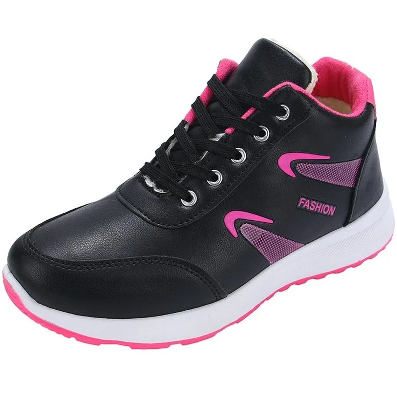 Кроссовки женские на платформе, теплая плюшевая сетчатая обувь, модные черные, Осень-зима
Кроссовки женские на платформе, теплая плюшевая сетчатая обувь, модные черные, Осень-зима