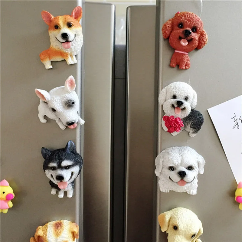 1pc Pet Dogs Refrigerator Sticker Mini Resin Puppy Magnetic Sticker Fridge Magnet Home Decoration Birthday Party Simulation Gift
1pc Pet Dogs Refrigerator Sticker Mini Resin Puppy Magnetic Sticker Fridge Magnet Home Decoration Birthday Party Simulation Gift