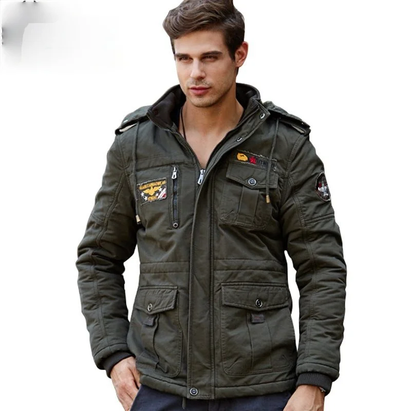 M-4XL 2021Men Hooded Military Style Jacket Coat Winter Jacket Men Thick Wool Liner Hoods Cotton army Bomber Jacket Male
M-4XL 2021Men Hooded Military Style Jacket Coat Winter Jacket Men Thick Wool Liner Hoods Cotton army Bomber Jacket Male