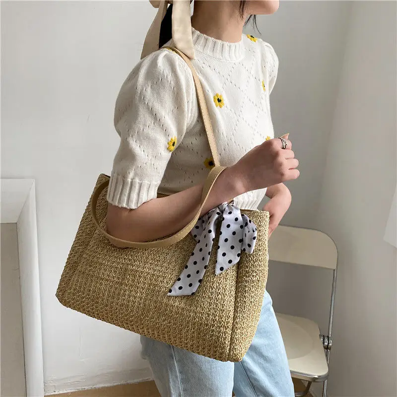 New Trendy Ladies Shoulder Bag Lightweight Fashion Large-capacity Design Net Celebrity Woven Popular Straw Tote Bag
New Trendy Ladies Shoulder Bag Lightweight Fashion Large-capacity Design Net Celebrity Woven Popular Straw Tote Bag