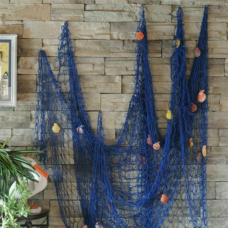 Fishing Net Seaside Wall Beach Party Sea Shells Home Garden Party Decor Mediterranean Creative Decorative Wall Sticker Kids Room
Fishing Net Seaside Wall Beach Party Sea Shells Home Garden Party Decor Mediterranean Creative Decorative Wall Sticker Kids Room