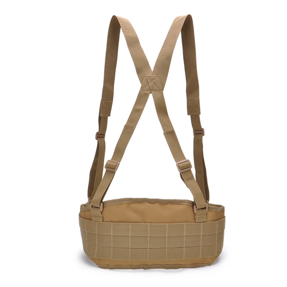 Men Nylon Fan Molle Strap Belt Utility Durable Waist Belt Portable for Male Friends (Khaki)
Men Nylon Fan Molle Strap Belt Utility Durable Waist Belt Portable for Male Friends (Khaki)