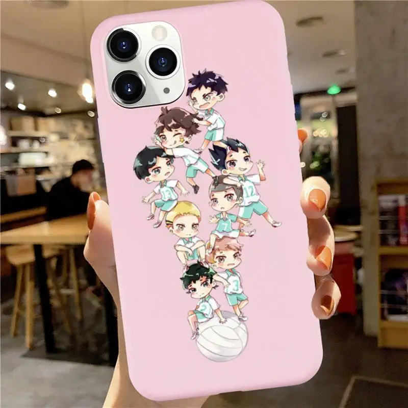 Haikyuu Hinata attacks Anime Phone Case Pink Candy Color for iPhone 6 7 8 11 12 s mini pro X XS XR MAX Plus
Haikyuu Hinata attacks Anime Phone Case Pink Candy Color for iPhone 6 7 8 11 12 s mini pro X XS XR MAX Plus